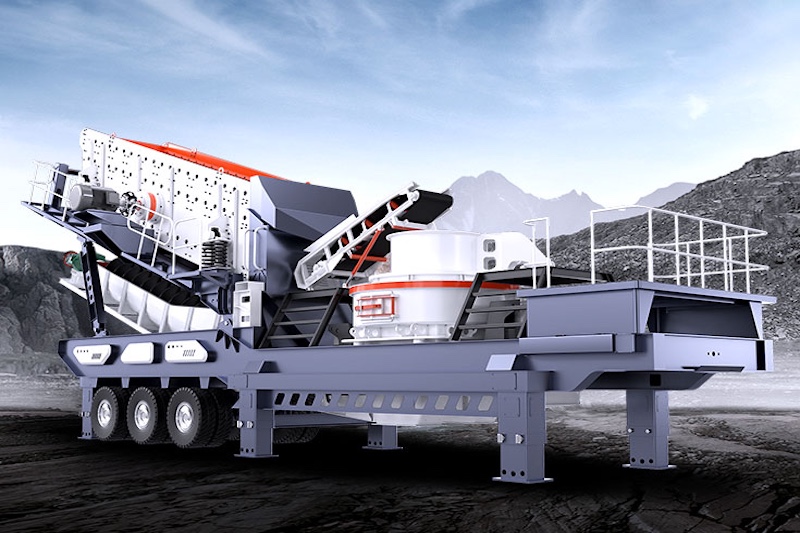 Mobile Sand Making Crushing Station